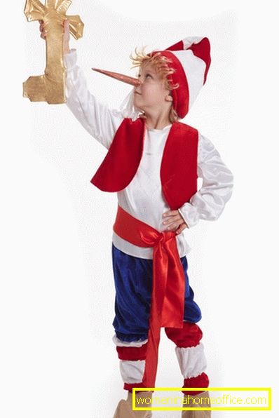 Pinocchio kostim: foto