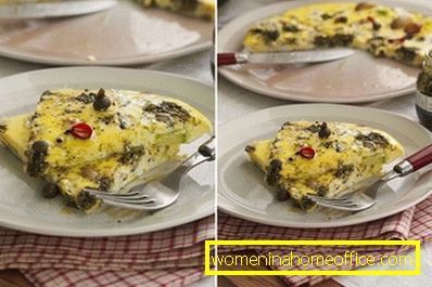 Omlet sa tikvicama u laganom štednjaku